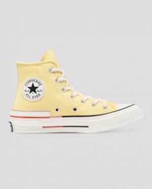 Zapatillas Altas Converse Chuck 70 Colour Block Amarillo | CV-203QMZ