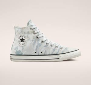 Zapatillas Altas Converse Chuck Taylor All Star Split Panel Camo Blancas Gris | CV-134JUN