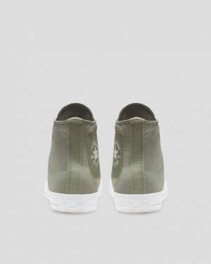 Zapatillas Altas Converse Chuck Taylor All Star Flight School Verde | CV-160BCX