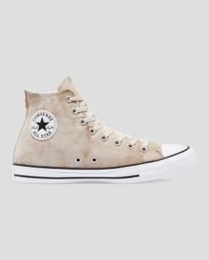 Zapatillas Altas Converse Chuck Taylor All Star Summer Daze Wash Kaki | CV-397GLW