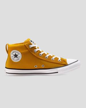 Zapatillas Altas Converse Chuck Taylor All Star Calle Mix And Match Amarillo | CV-643UVN