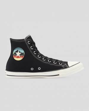 Zapatillas Altas Converse Chuck Taylor All Star National Parks Patch Negras | CV-730UNW