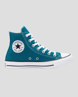 Zapatillas Altas Converse Chuck Taylor All Star Seasonal Azules | CV-763CIY