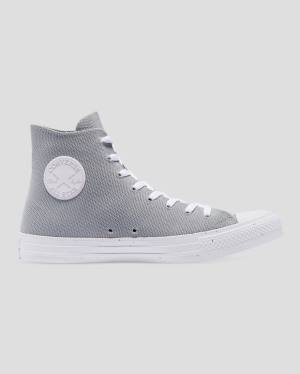 Zapatillas Altas Converse Chuck Taylor All Star Renew Knit Gris | CV-852BCP