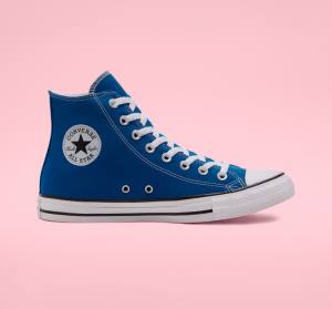 Zapatillas Altas Converse Chuck Taylor All Star Seasonal Color Azules Blancas | CV-892RWJ