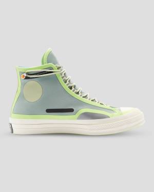 Zapatillas Altas Converse Seam Tape Chuck 70 Verde | CV-865DNH