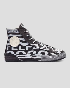 Zapatillas Altas Converse Telfar Chuck 70 Negras | CV-604XNG