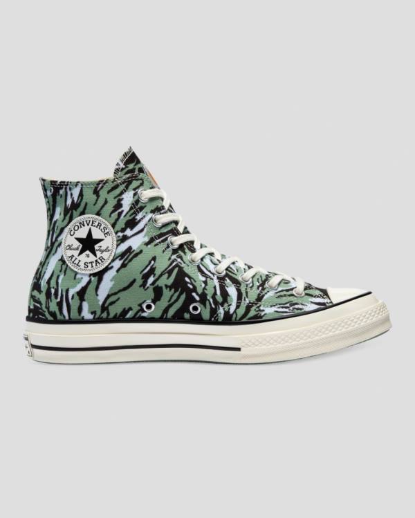 Zapatillas Altas Converse Carhartt Chuck 70 Verde | CV-014LHY