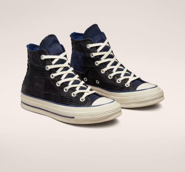 Zapatillas Altas Converse Chuck 70 It's Possible Negras Azul Marino | CV-074BXG