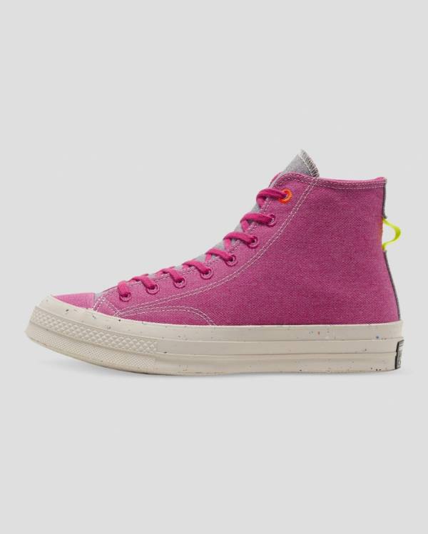 Zapatillas Altas Converse Chuck 70 Renew Regrind Foxing Rosas | CV-308ARL