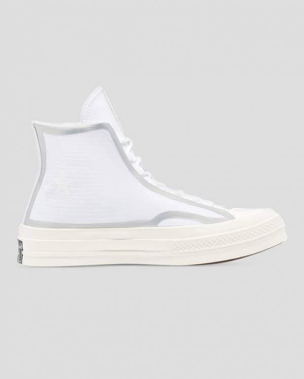 Zapatillas Altas Converse Chuck 70 Tape Seam Blancas | CV-597GQL