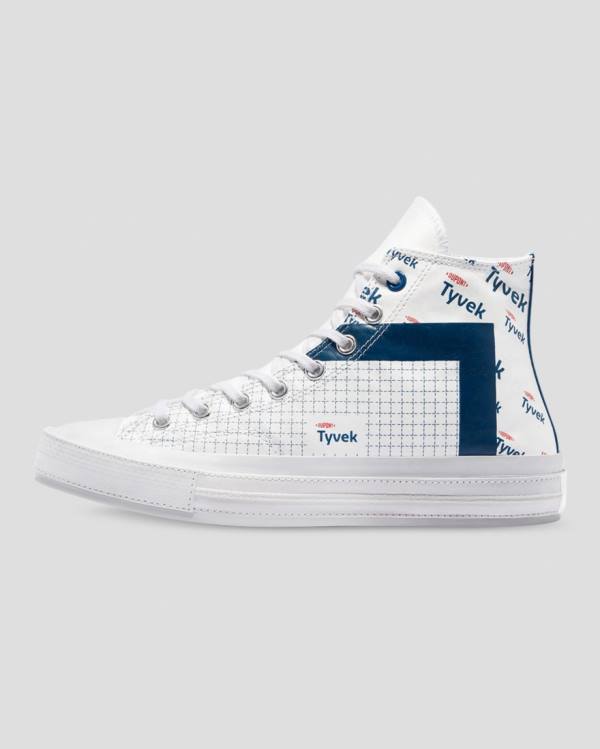 Zapatillas Altas Converse Chuck 70 Tyvek Blancas | CV-125CIX