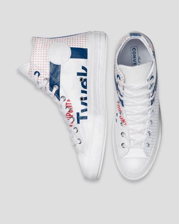 Zapatillas Altas Converse Chuck 70 Tyvek Blancas | CV-125CIX