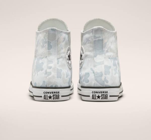 Zapatillas Altas Converse Chuck Taylor All Star Split Panel Camo Blancas Gris | CV-019USP