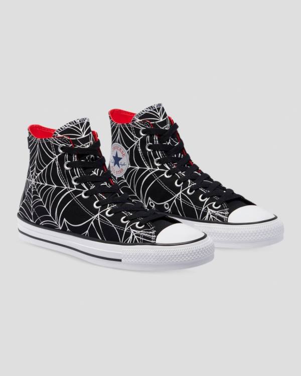 Zapatillas Altas Converse Chuck Taylor All Star Pro Roll Up Negras | CV-125XTV