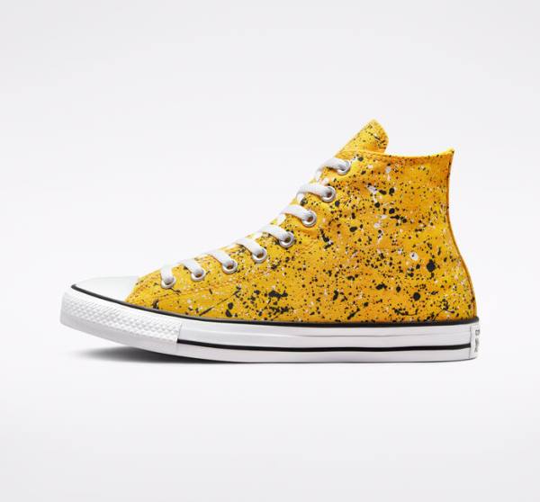 Zapatillas Altas Converse Chuck Taylor All Star Archive Paint Splatter Blancas | CV-185HKO