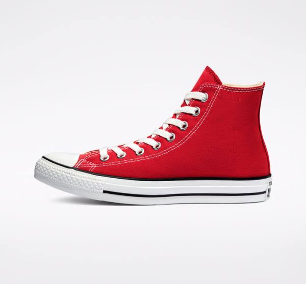 Zapatillas Altas Converse Chuck Taylor All Star Classic Rojas | CV-271DLY