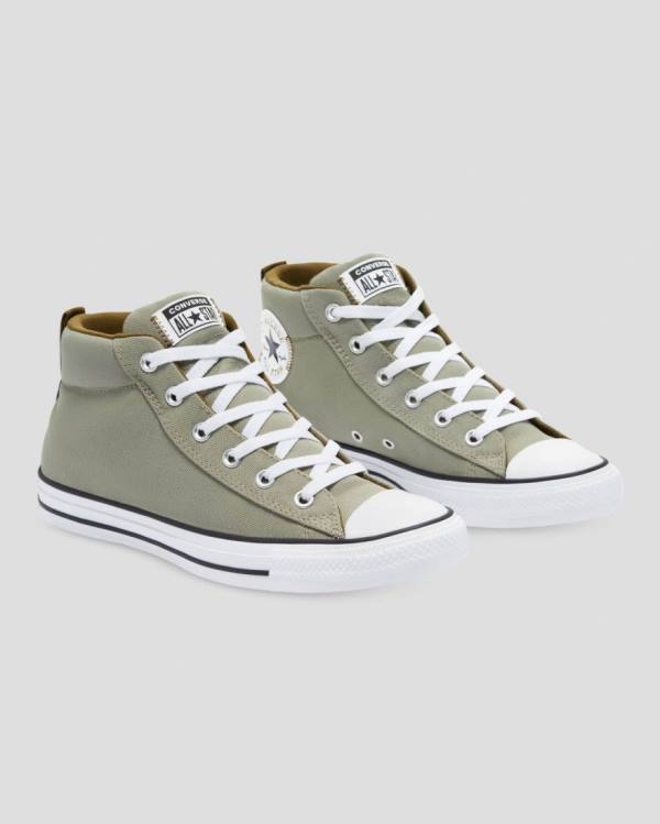 Zapatillas Altas Converse Chuck Taylor All Star Calle Light Field Surplus Verde | CV-483RDJ