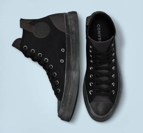 Zapatillas Altas Converse Chuck Taylor All Star CX Stretch Lona Negras | CV-507ZVK