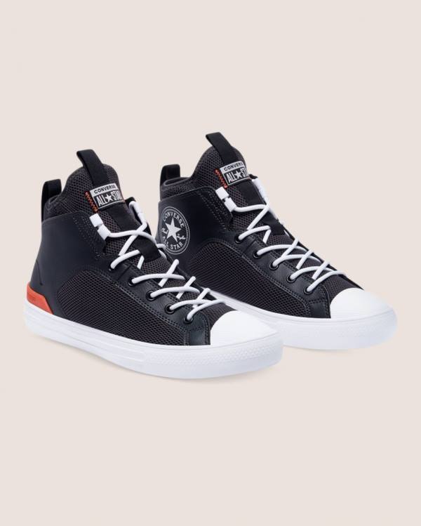 Zapatillas Altas Converse Chuck Taylor All Star Summer Daze Ultra Negras | CV-516LOM