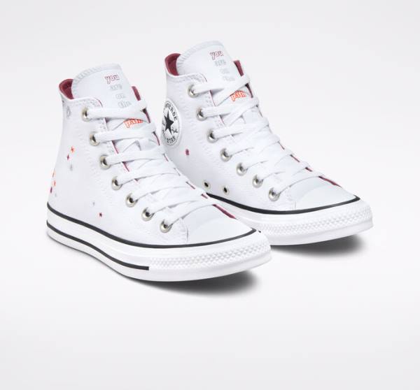 Zapatillas Altas Converse Chuck Taylor All Star You Are On The Right Path Blancas | CV-591TOA