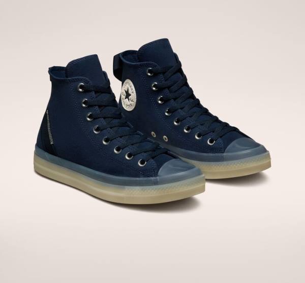 Zapatillas Altas Converse Chuck Taylor All Star CX Seasonal Color Azul Marino Obsidian | CV-608UAZ