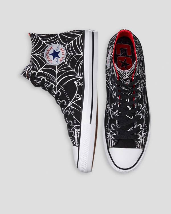 Zapatillas Altas Converse Chuck Taylor All Star Pro Roll Up Negras | CV-629YME