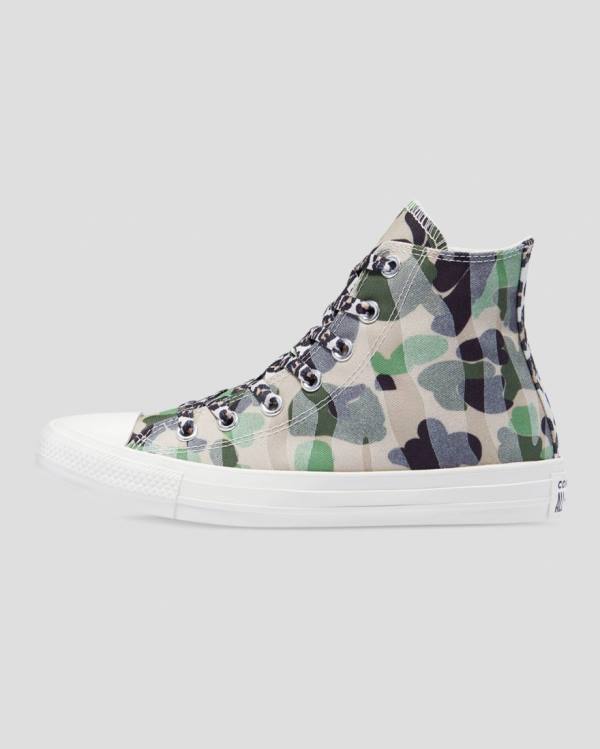 Zapatillas Altas Converse Chuck Taylor Archive Print Camuflaje | CV-692DMQ