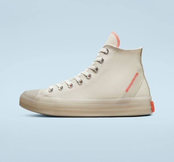 Zapatillas Altas Converse Chuck Taylor All Star CX Stretch Lona Marrones Mango | CV-896WJF