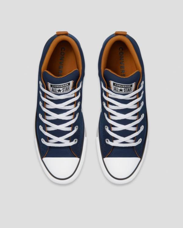 Zapatillas Altas Converse Chuck Taylor All Star Calle Azules | CV-902ENF