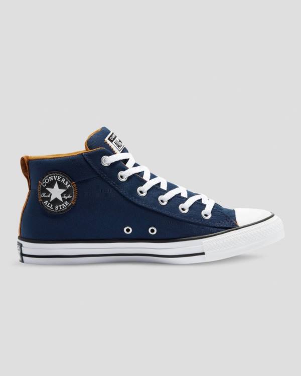 Zapatillas Altas Converse Chuck Taylor All Star Calle Azules | CV-902ENF