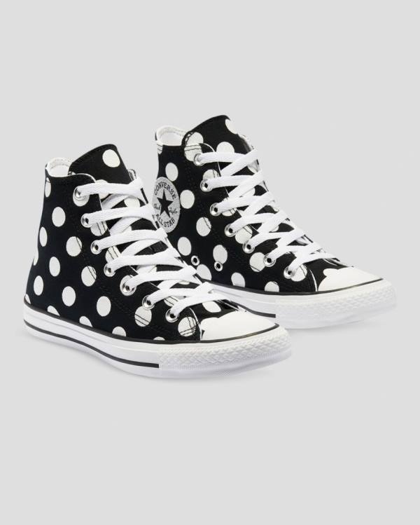 Zapatillas Altas Converse Chuck Taylor All Star Glitter Shine Negras | CV-964ISZ