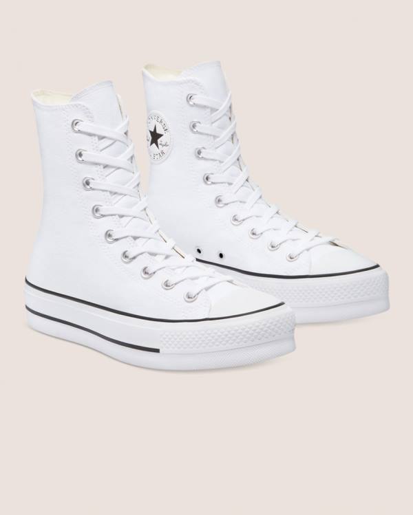 Zapatillas Altas Converse Chuck Taylor All Star Lift X- Blancas | CV-978RDT