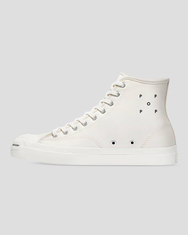 Zapatillas Altas Converse Pop Trading Miffy Jack Purcell Pro Beige | CV-794GMY