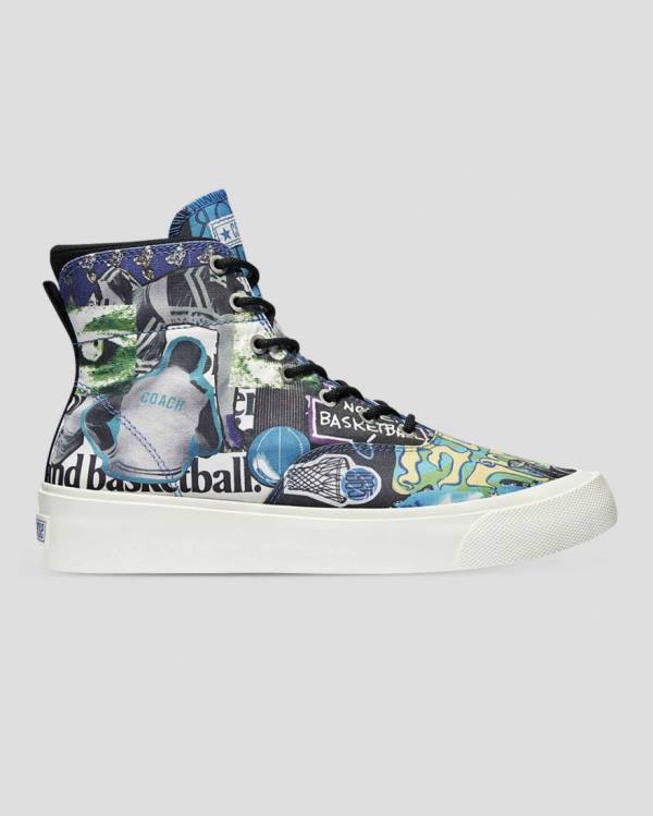 Zapatillas Altas Converse Skidgrip Beat The World Multicolor | CV-236KDW