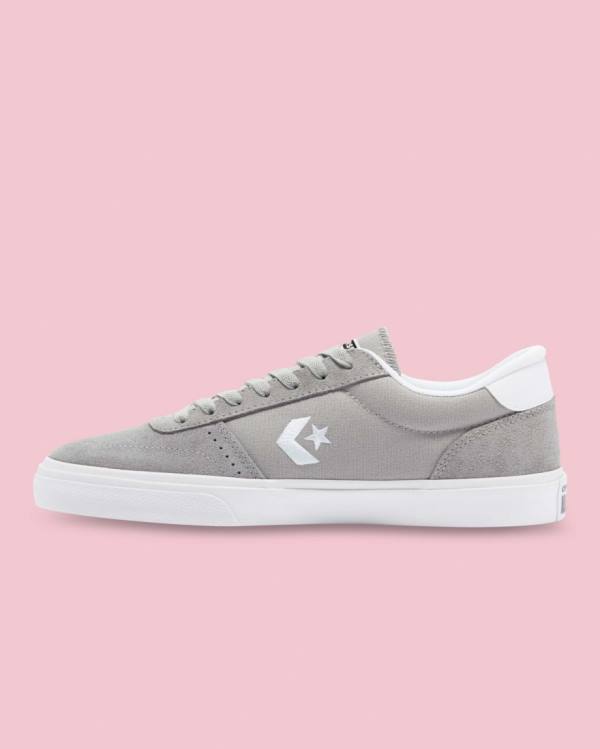 Zapatillas Bajas Converse Boulevard Gris | CV-405DVB