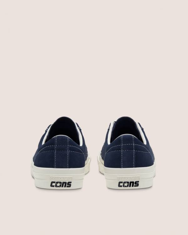 Zapatillas Bajas Converse CONS Alexis Sablone One Star Pro Gamuza Azules | CV-796RFZ