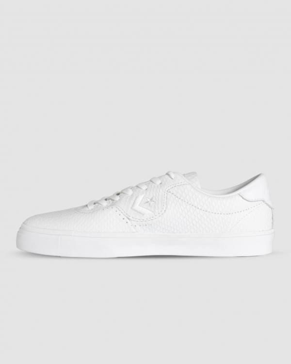 Zapatillas Bajas Converse CONS Louie Lopez Pro Cuero Blancas | CV-809BYA