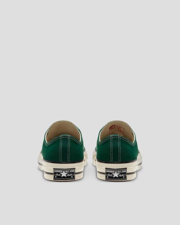 Zapatillas Bajas Converse Chuck 70 Organic Lona Verde | CV-974MNL