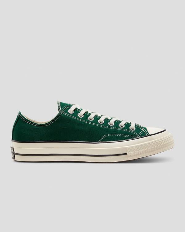 Zapatillas Bajas Converse Chuck 70 Organic Lona Verde | CV-974MNL