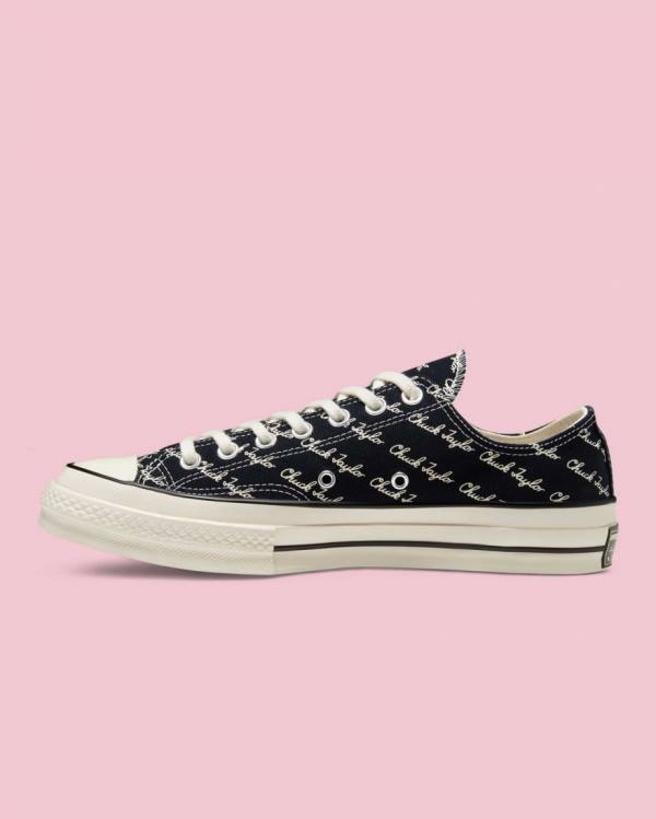 Zapatillas Bajas Converse Chuck 70 Signature Negras | CV-260EPU