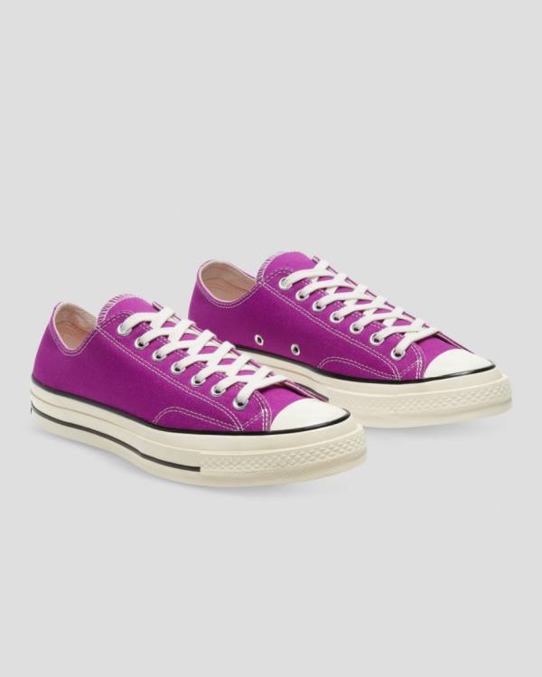 Zapatillas Bajas Converse Chuck 70 Vintage Lona Moradas | CV-846OPD