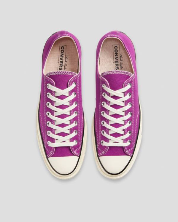 Zapatillas Bajas Converse Chuck 70 Vintage Lona Moradas | CV-846OPD