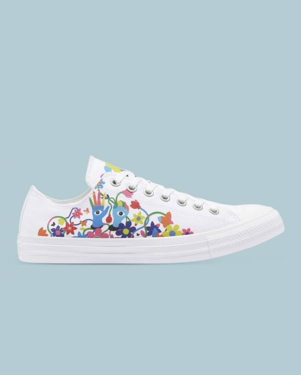 Zapatillas Bajas Converse Chuck Taylor All Star Pride Blancas | CV-175CRO