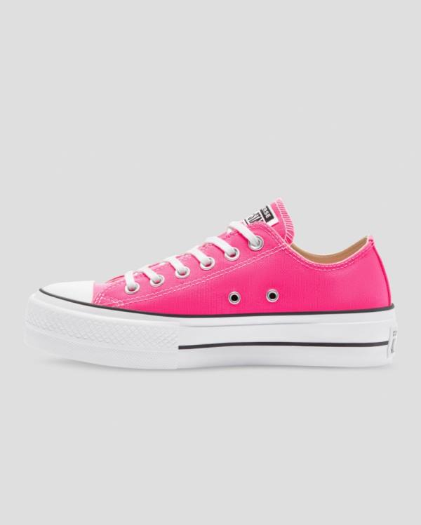 Zapatillas Bajas Converse Chuck Taylor All Star Lift Seasonal Colour Rosas | CV-270AOS