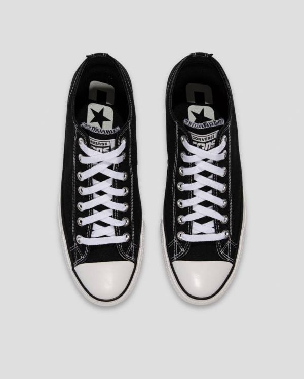 Zapatillas Bajas Converse Chuck Taylor All Star Pro Lona Negras | CV-476MTH