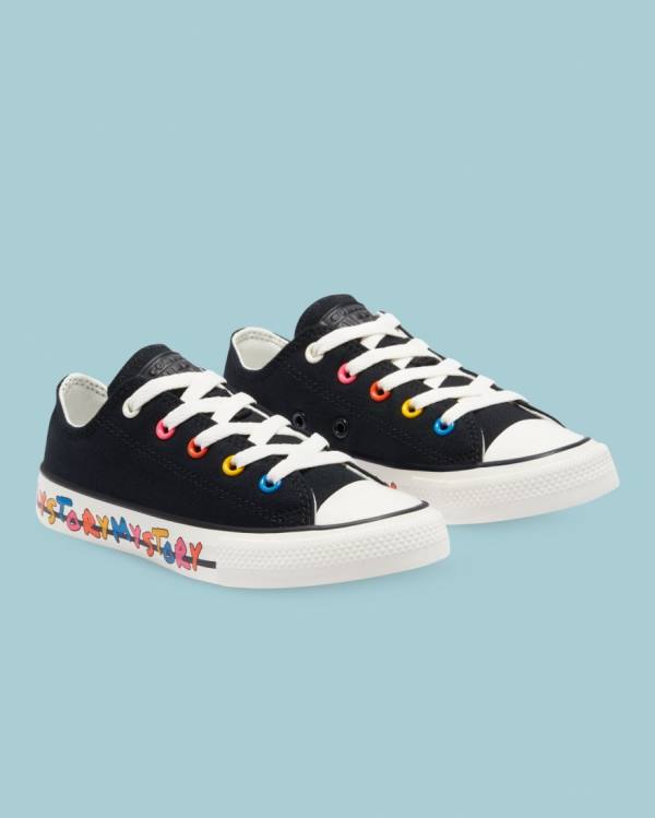 Zapatillas Bajas Converse Chuck Taylor All Star My Story Negras | CV-648TXR