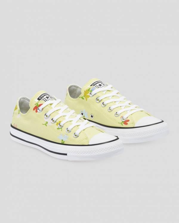 Zapatillas Bajas Converse Chuck Taylor All Star Garden Party Amarillo | CV-913GUQ