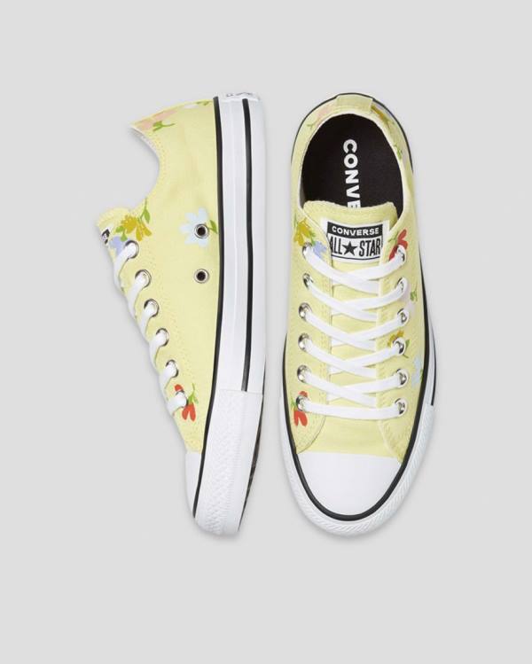 Zapatillas Bajas Converse Chuck Taylor All Star Garden Party Amarillo | CV-913GUQ