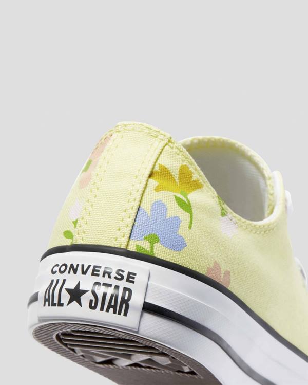 Zapatillas Bajas Converse Chuck Taylor All Star Garden Party Amarillo | CV-913GUQ